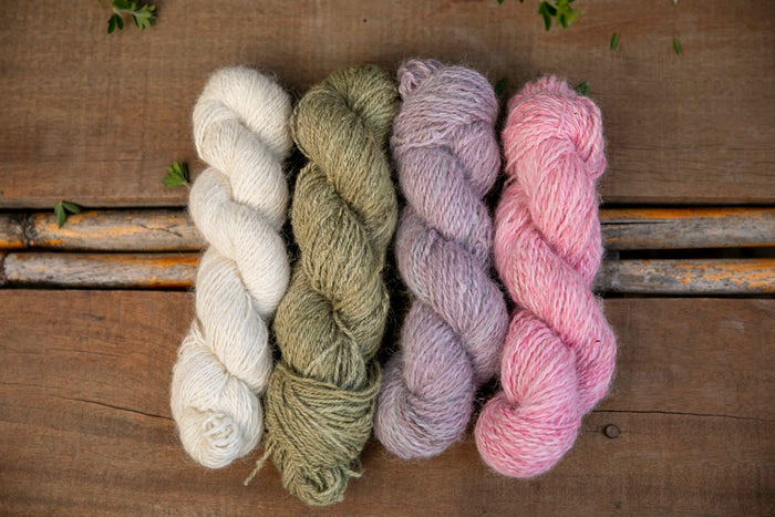 Handspun Alpaca Yarn - Undyed
