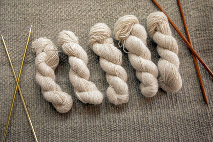 Handspun Alpaca Yarn - Undyed
