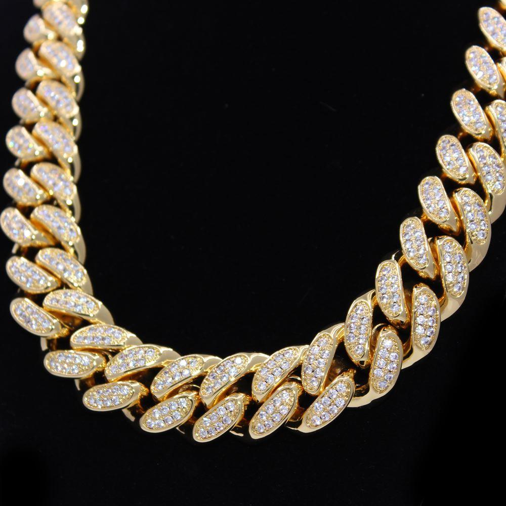 HEAVY 20MM Cuban Link Hip Hop Bling Bling Chain