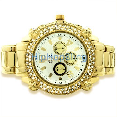 Heavy Chono Hip Hop Watch Bling