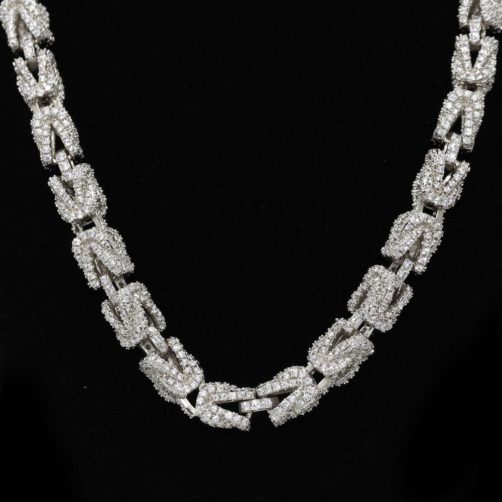Hip Hop Bling 3D Turkish Iced Out Chain 8MM