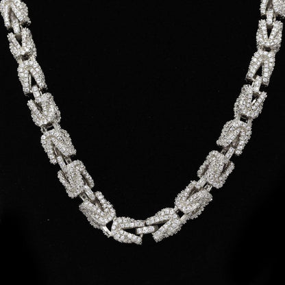 Hip Hop Bling 3D Turkish Iced Out Chain 8MM