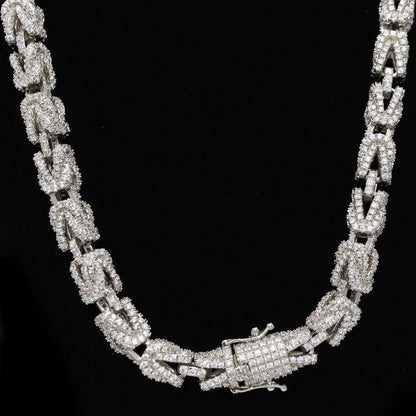 Hip Hop Bling 3D Turkish Iced Out Chain 8MM