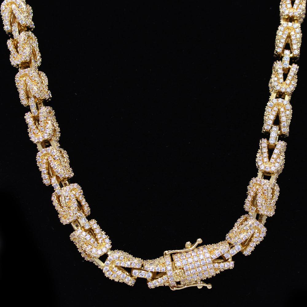 Hip Hop Bling 3D Turkish Iced Out Chain 8MM