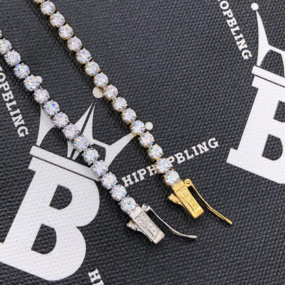Hip Hop Bling VVS Iced Out Tennis Bracelet 4MM