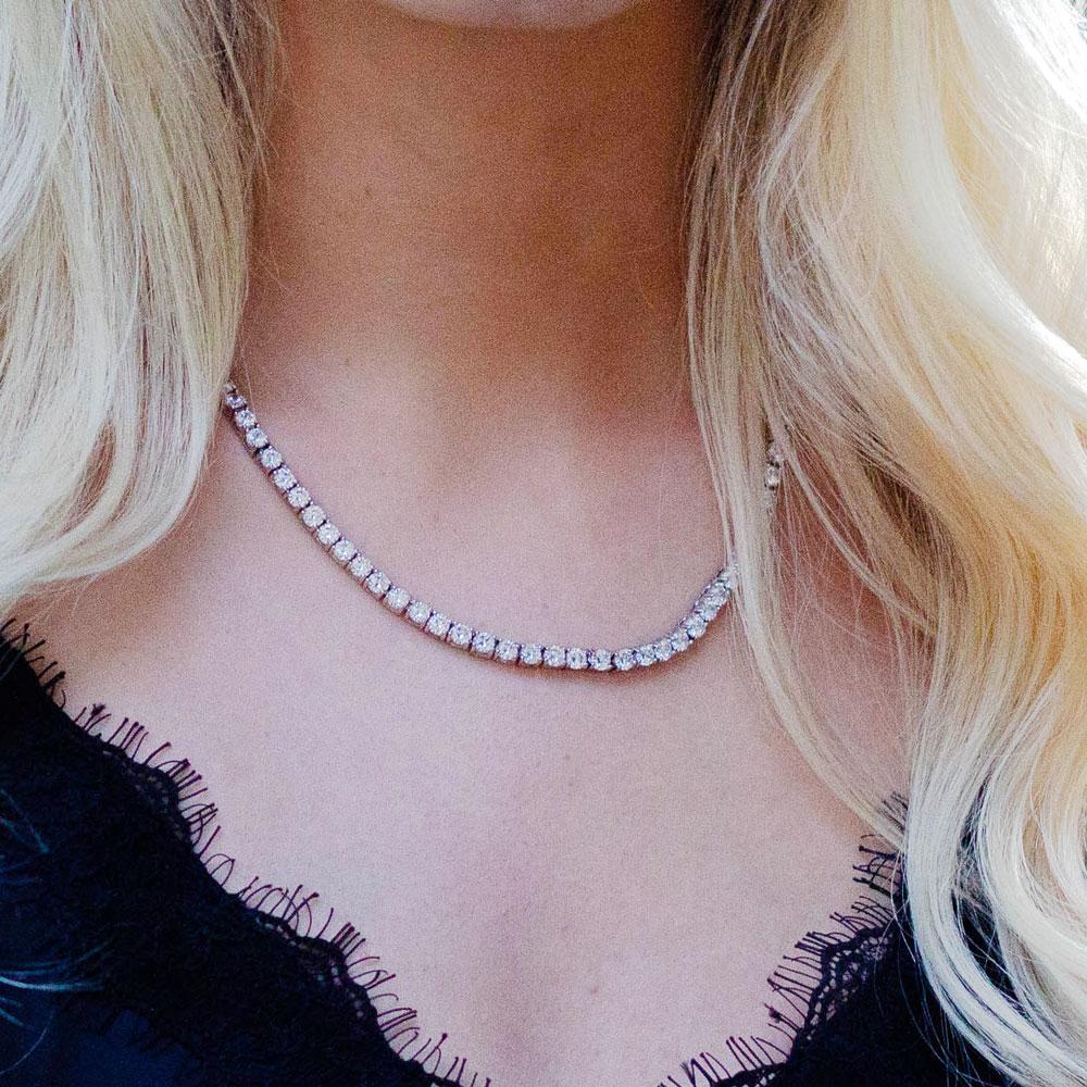 Hip Hop Bling VVS Iced Out Tennis Chain 4MM