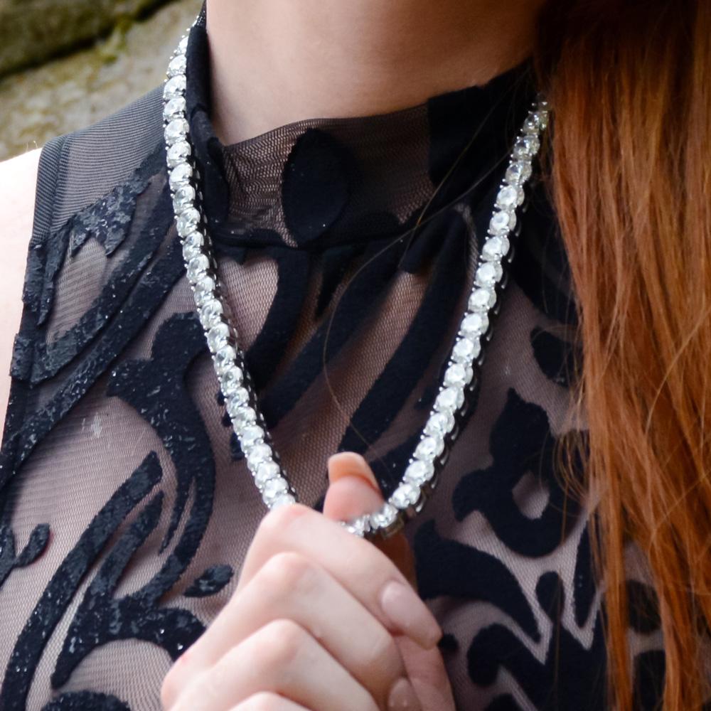 Hip Hop Bling VVS Iced Out Tennis Chain 4MM