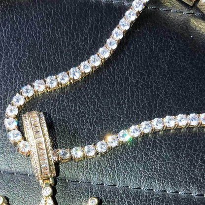 Hip Hop Bling VVS Iced Out Tennis Chain 4MM