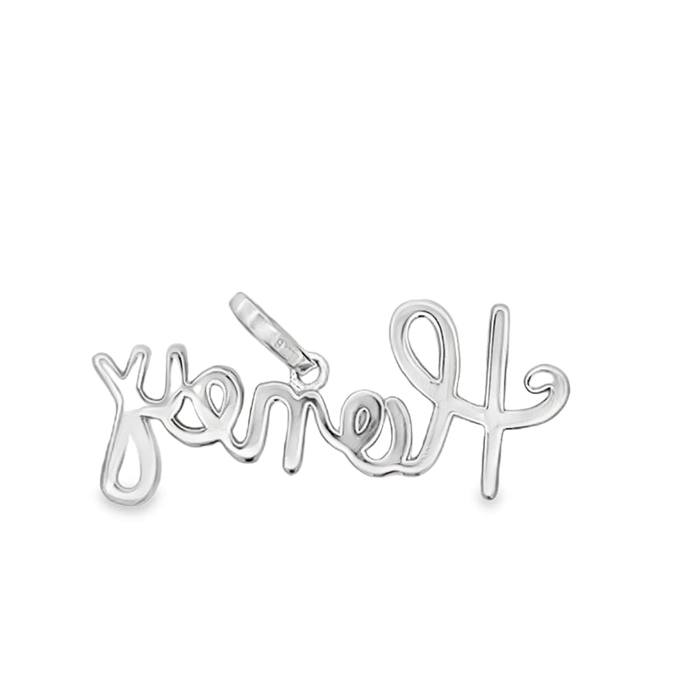 Honey Iced Out Moissanite Pendant .925 Sterling Silver