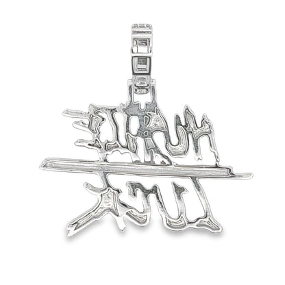 Hustle Luck Small Diamond Pendant 1.45cttw 10K Gold
