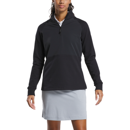 Hybrid Quarter-Zip Women - Black