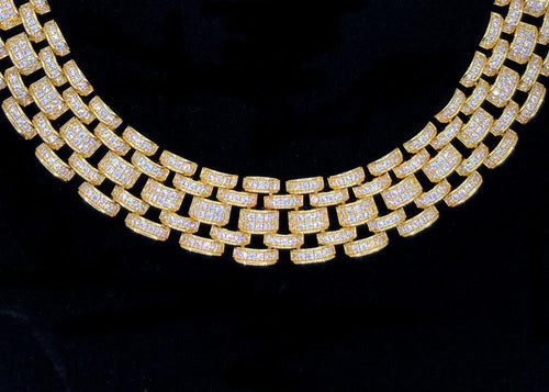Jubilee Jumbo Hip Hop Bling Bling CZ Iced Out Chain