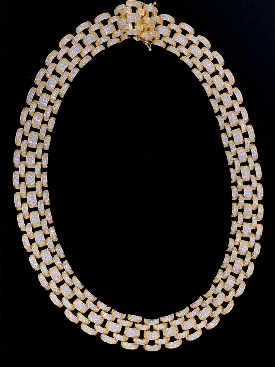 Jubilee Jumbo Hip Hop Bling Bling CZ Iced Out Chain