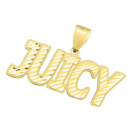 JUICY DC 10K Yellow Gold Pendant