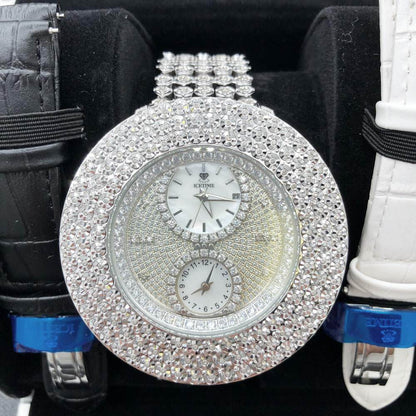 Jumbo King 2.00cttw Diamond Hip Hop IceTime Watch