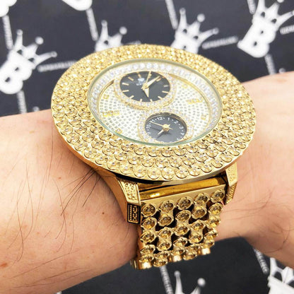 Jumbo King 2.00cttw Diamond Hip Hop IceTime Watch