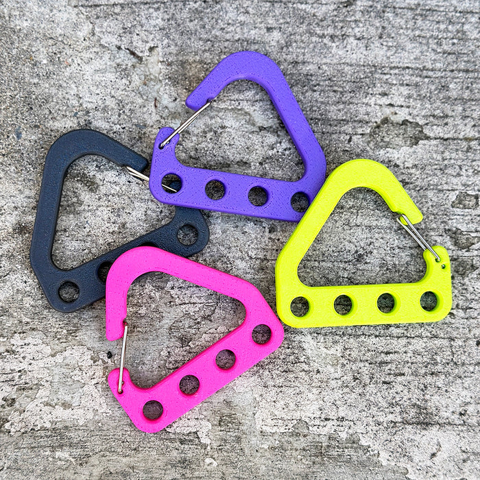 Keychain Collector Carabiner - Dark Grey