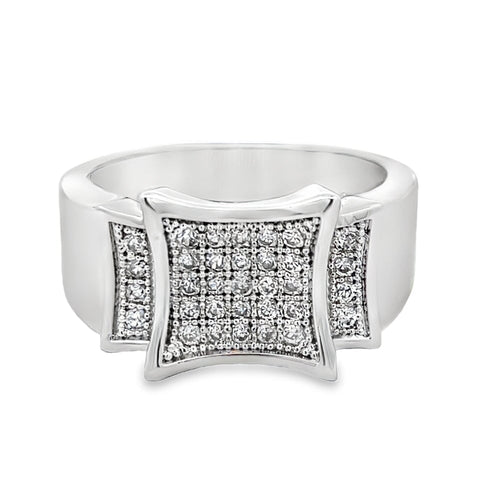 Kite CZ Ring .925 Sterling Silver