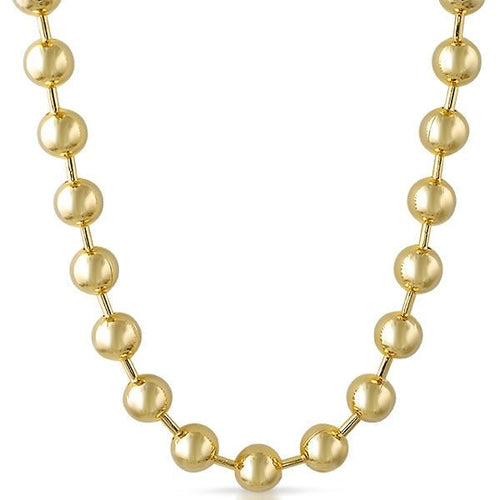 Large 12MM Bead Chain Necklace
