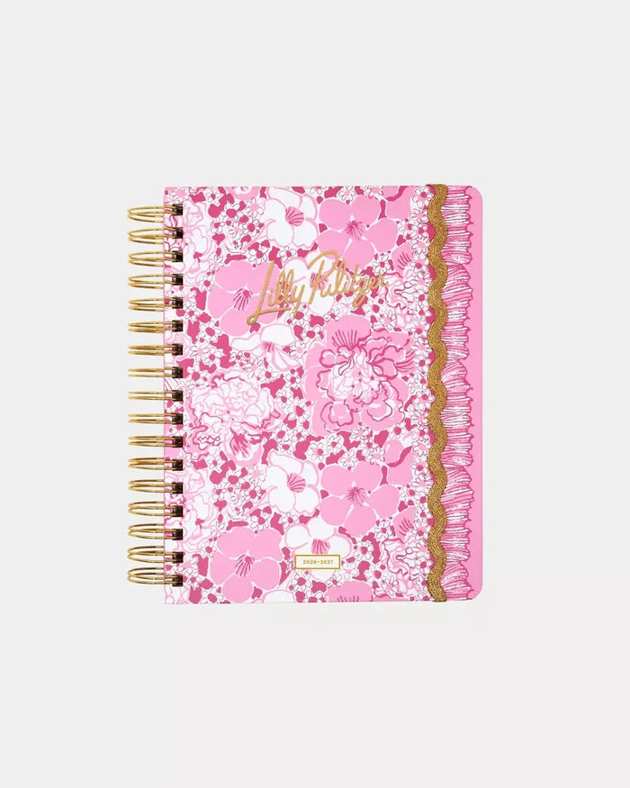 Large 17 Month Agenda (Conch Shell Pink/Burst of Joy)