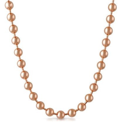 Large 8MM Bead Chain Necklace