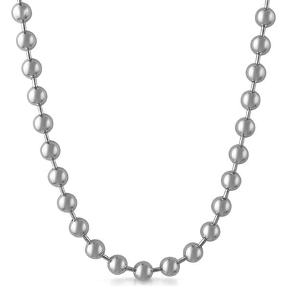 Large 8MM Bead Chain Necklace