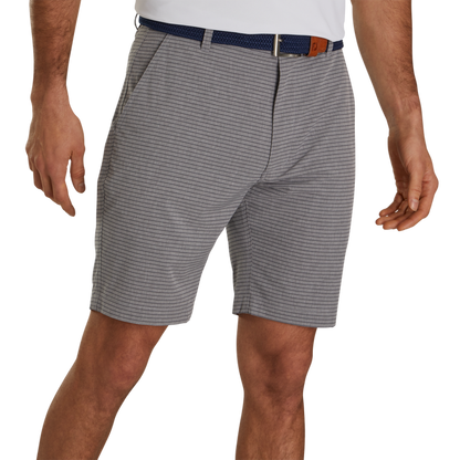 Heather Charcoal Stripe
