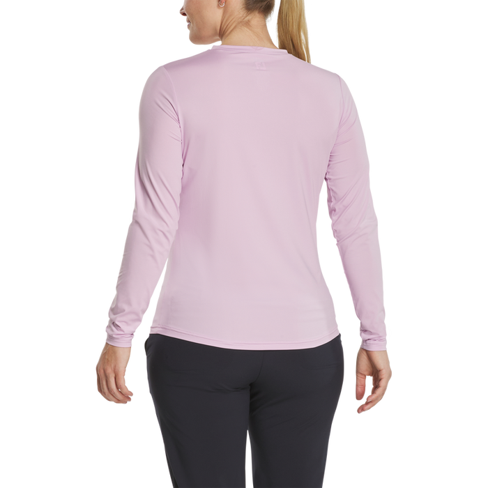 Long Sleeve Sun Protection Crew Neck Women - Orchid