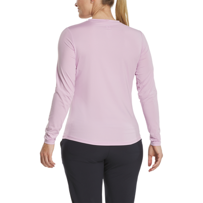 Long Sleeve Sun Protection Crew Neck Women - Orchid