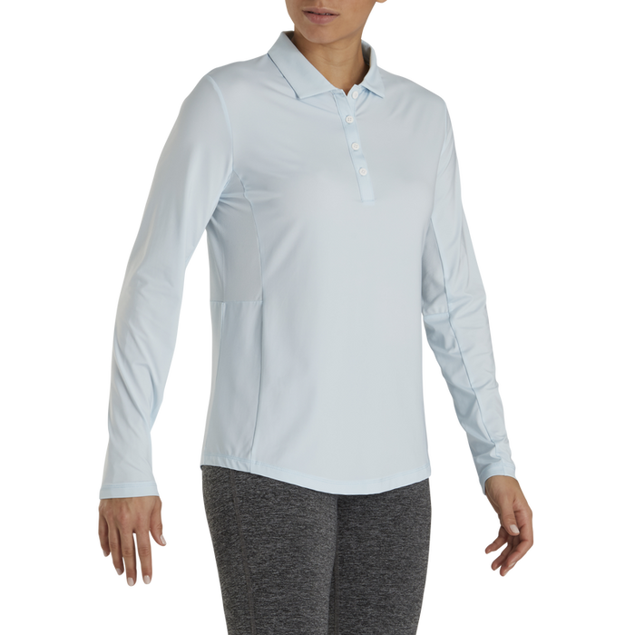 Long Sleeve Sun Protection Shirt Women - Ice Blue