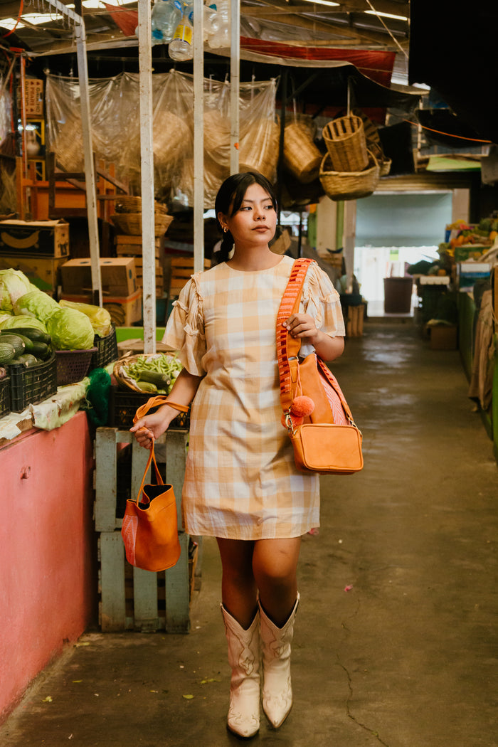 Mini Leather Crossbody Bag - Last Chance