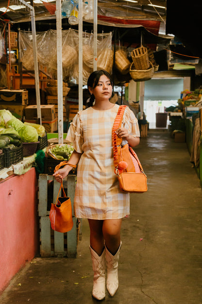 Mini Leather Crossbody Bag - Last Chance