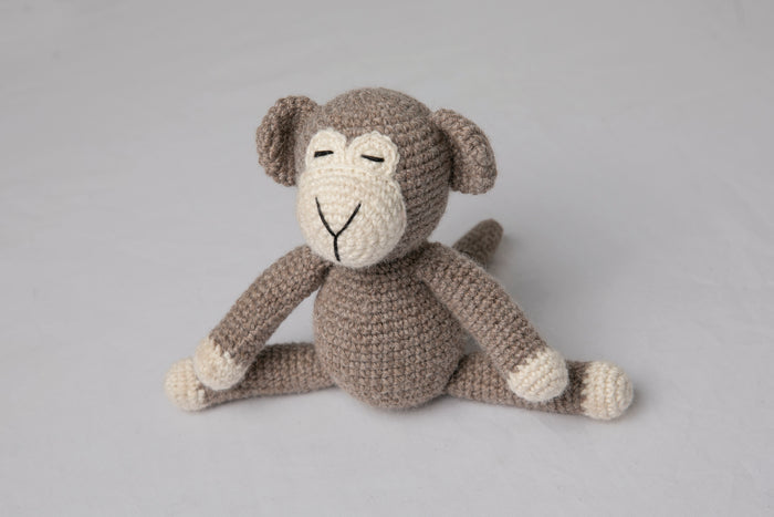 Monkey Knit Play Toy