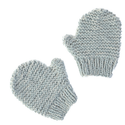 Muku Knit Baby Mittens - Large