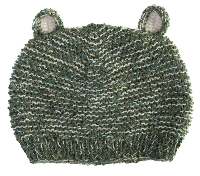 Muku Knit Sun Bear Baby Hat