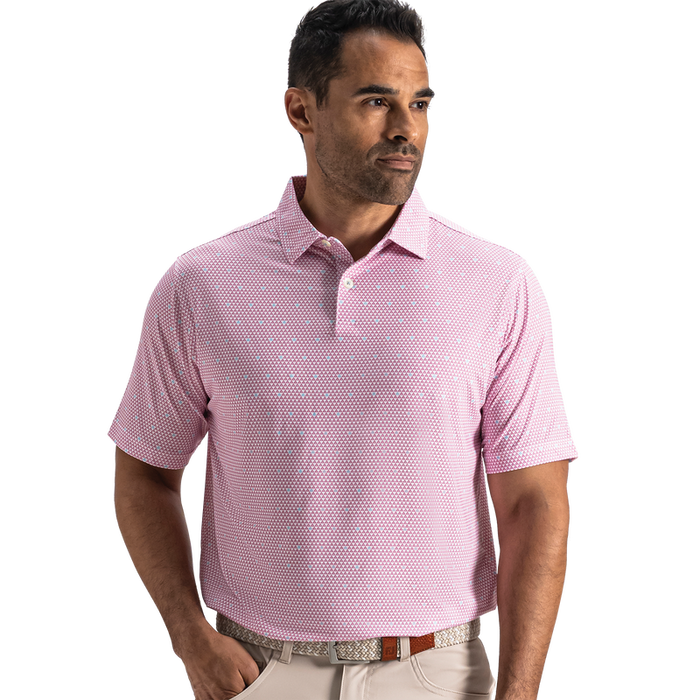 Order Geometric Lisle - White / Orchid Smoke / Blue Breeze