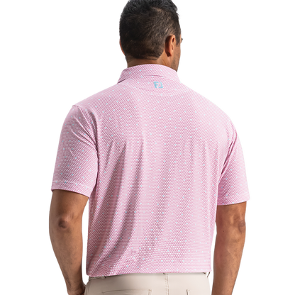 Order Geometric Lisle - White / Orchid Smoke / Blue Breeze