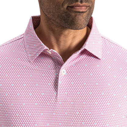 Order Geometric Lisle - White / Orchid Smoke / Blue Breeze