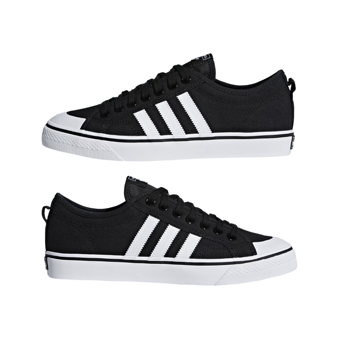 Adidas Originals Big Kids' Nizza Shoes –Black/White - CQ2332