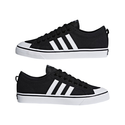 Adidas Originals Big Kids' Nizza Shoes –Black/White - CQ2332