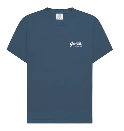 Pearson Farm Peach Crate Tee (Blue)