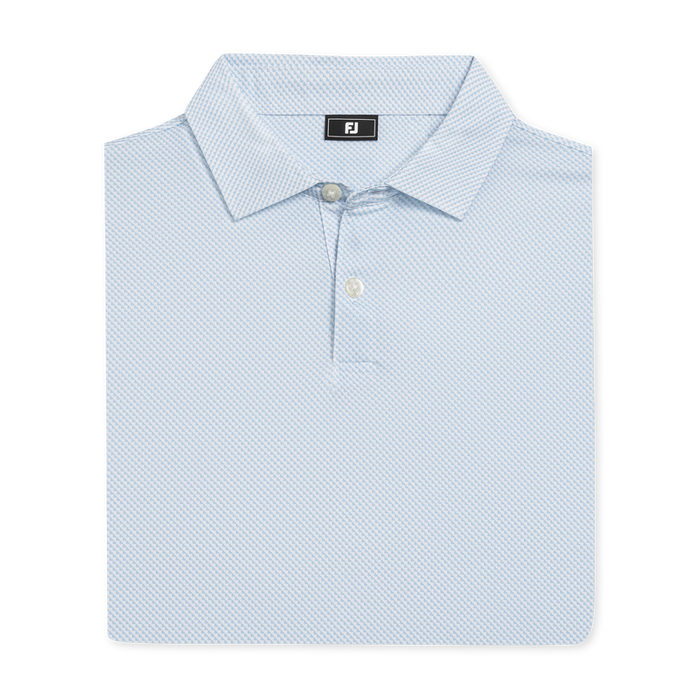 Pixel Geo Lisle - White / Blue Breeze