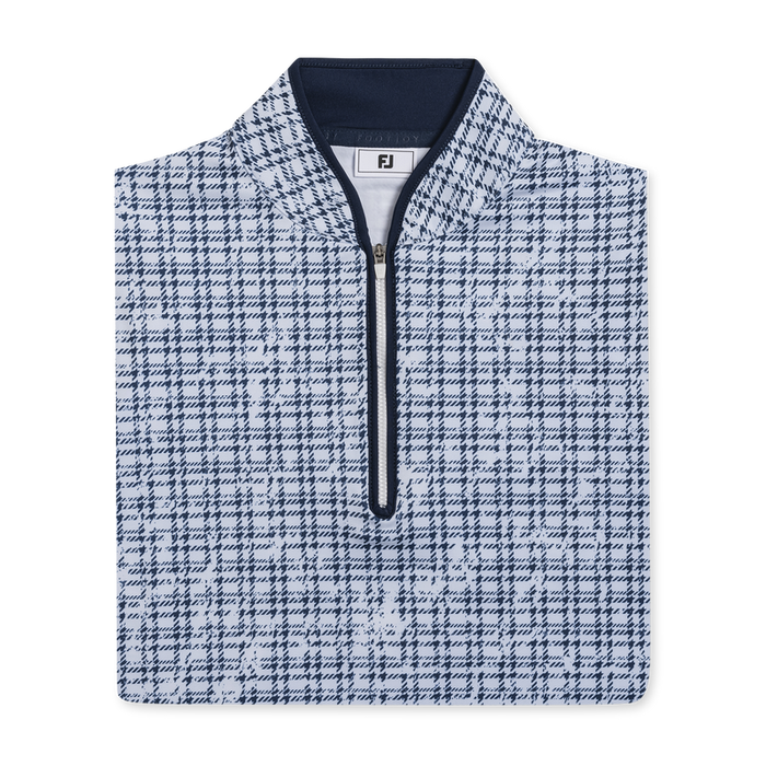 Printed Tank Women - Navy Plaid