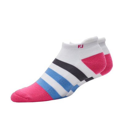 ProDry Fashion Roll Tab Women - White / Hot Pink / Blue