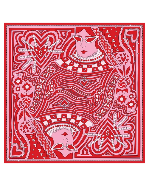Queen of Hearts Scarf
