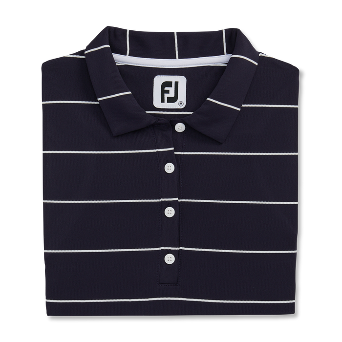 Racerback Pinstripe Tank Women - Navy / White