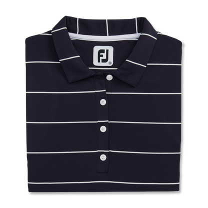 Racerback Pinstripe Tank Women - Navy / White