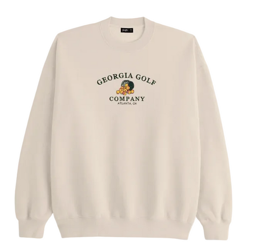 Range Bucket Crewneck  (Cream)