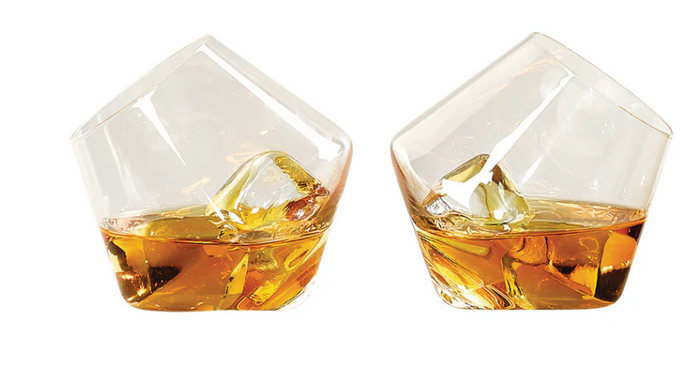 Rocking Whiskey Glasses