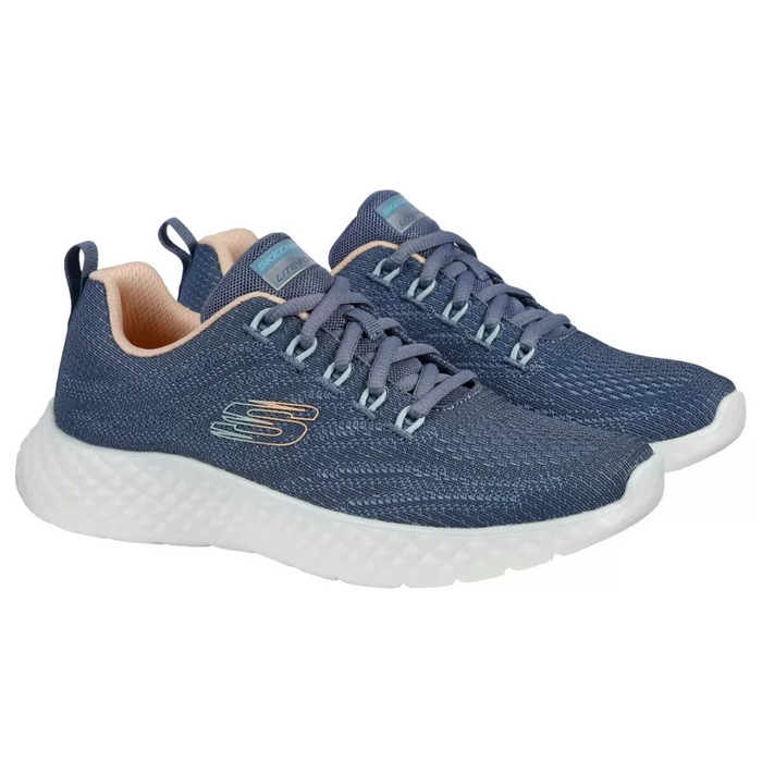Skechers Women’s Lite Foam Blue Walking Shoes 12592
